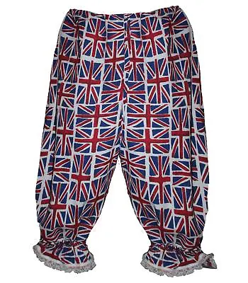 £14.95 • Buy Adults Union Jack Flag GB UK Great Britain United Kingdom Fancy Dress Bloomers