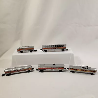 Vintage Galoob Micro Machines Power Sounds Silver Train • $35