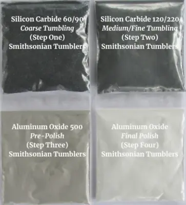 $8.99 • Buy Smithsonian Tumbler Refill Kit, Grit & Polish Rock Tumbling Media