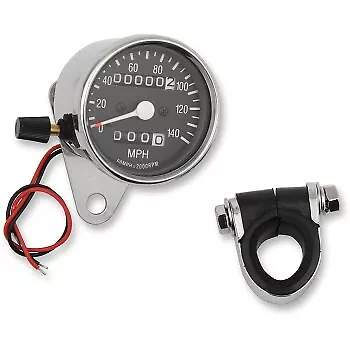 Drag Specialties Mini Mechanical Speedometer For 1948-1990 Harley Davidson • $60.95