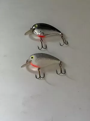 2 Vintage Mann’s Loudmouth Diving Crankbaits Dbl Stamped. 2 Different Colors ** • $9.99