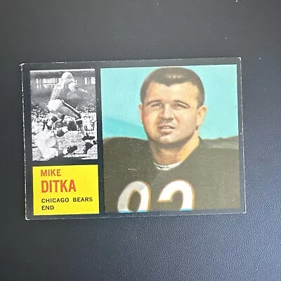 1962 Topps  # 17 Mike Ditka • $399