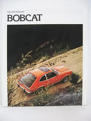 1978 Mercury Bobcat Runabout Villager Station Wagon Dealer Brochure Catalog • $11.66