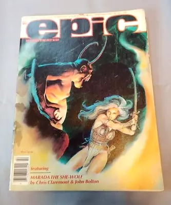 Epic Illustrated #10 Marvel Feb 1982 Fantast Sci-Fi Magazine Comic • $9.95