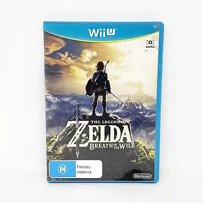 The Legend Of Zelda The Breath Of The Wild - Nintendo Wii U - Free Post! • $52.54