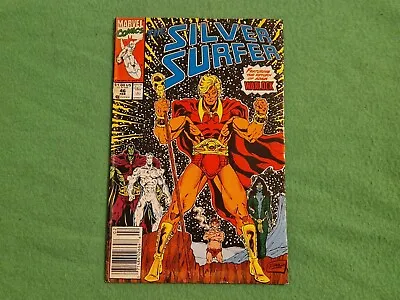 Marvel Comics The Silver Surfer Volume 3 Number 46 February 1991 • £5.99