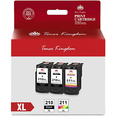 PG-210XL CL-211XL Ink Compatible For Canon PIXMA MP280 480 490 495 MX320 330 Lot • $17.95