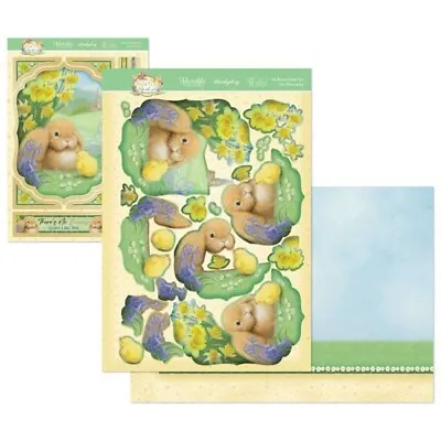 £1.99 • Buy Hunkydory No Bunny Quite Like You Deco Large Spring Decoupage Card Kit P&P Disco