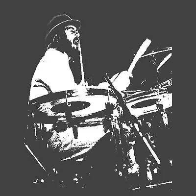 John Bonham T-Shirt Led Zeppelin Drummer Ludwig Drums BlackSheepShirts • $34.95