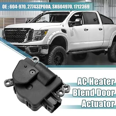 AC Heater Blend Door Actuator For Nissan Titan 2004-2015 Armada 27743-ZP00A • $27.49