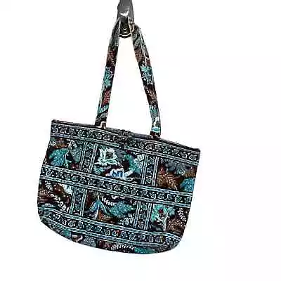 Vera Bradley Java Blue Print Small Tote - Flawed • $11.99