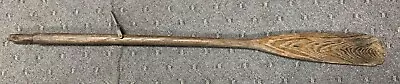 59 1/2  Vintage Wooden Oar Canoe Paddle Row Boat • $49.99