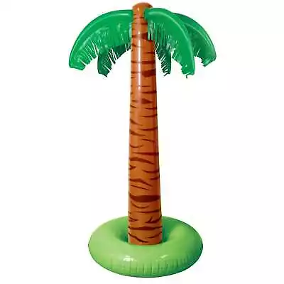 Inflatable Blow Up 1.47m Vinyl Palm Tree Luau Party Supply Decoration Prop • $55.99