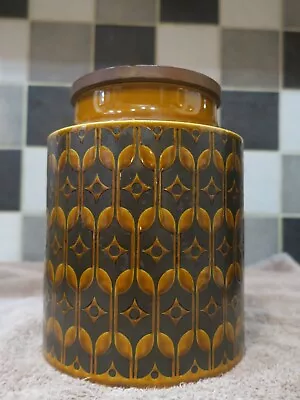 Vintage Hornsea Heirloom Large Container Wood Top.  1970s Very Good Condition • £2.50