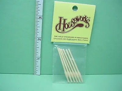 $2.95 • Buy Miniature Spindles Package Of Six - Houseworks #12021 - 1/12th Scale