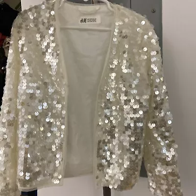 H&M Sequin Bolero Girls Age 6-8yrs • $10