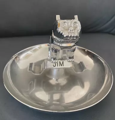 Vintage MACK Bulldog Chrome 7  CIGAR ASHTRAY  JIM  • $21