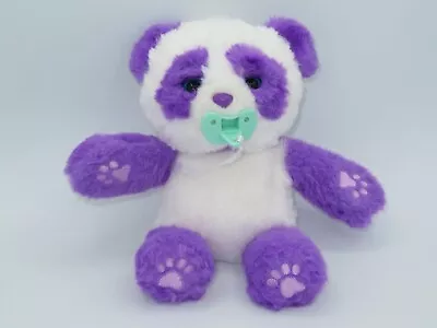 Little Live Pets Cozy Dozy Petals Purple Panda Bear Plush Pacifier Interactive • $9.99