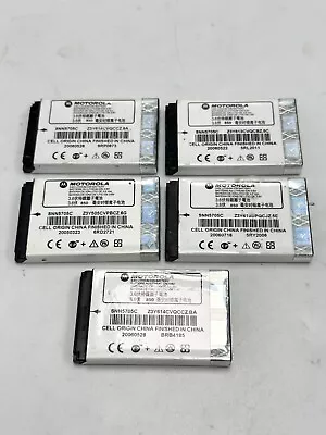 Lot Of 5X OEM Motorola SNN5705C Battery For NNTN4655 I355 I930 I530 I275 • $19.99