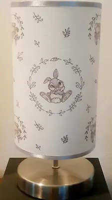 Disney Thumper Bedside Touch Lamp Night Light Fabric Shade Nursery Bambi • $79.97