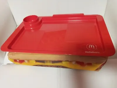 McDelivery McDonald's Toy Tray Limited Edition 2018 Prize 1/5000 Burger Cushion • £34.90