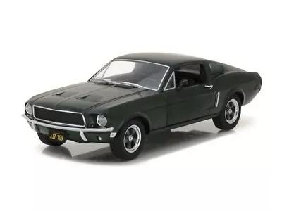 *DAMAGED* 1968 Ford Mustang GT Fastback - Green 1:24 Scale Model - 84038-TS • $19.95