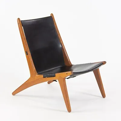 C. 1954 Uno & Östen Kristiansson Hunting Chair For Luxus Of Sweden Wegner Danish • $5000