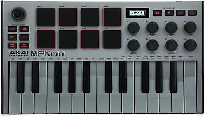 Akai Professional MPK Mini MK III 25-key Keyboard Controller - Grey • $99