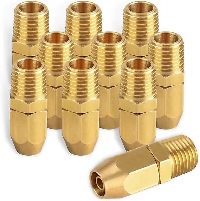 10xAir Hose-end Fitting Repair Kits For Hose1/4” NPT RigidPremium Air Hose • $24.45