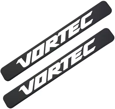  2pcs New Vortec Emblems Badges 3d Logo Nameplate (Black White) • $14.99