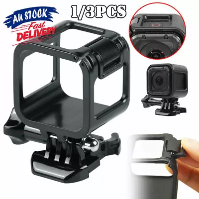 Low Profile Housing Frame Cover Case Mount Holder For GoPro Hero 4 5 Session AU • $16.99