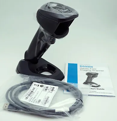 New Zebra Motorola Symbol 2D Barcode Scanner DS9908-SR00004ZZWW - With Cable • $119.99