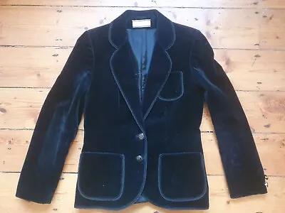 Vintage 1970s Velvet Blazer Jacket • £19.99