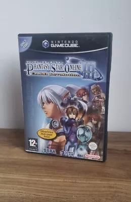 Phantasy Star Online 3 - Nintendo Gamecube CASE ONLY- NO GAME • £5.99