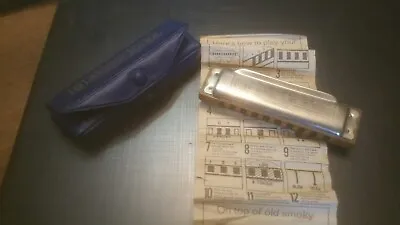 Vintage M. Hohner Blues Harp Harmonica Made In Germany  • $18.95