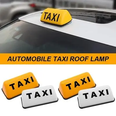 12v Taxi Cab Sign Roof Top Topper Car Magnetic Lamp LED Light Waterproof • $14.75