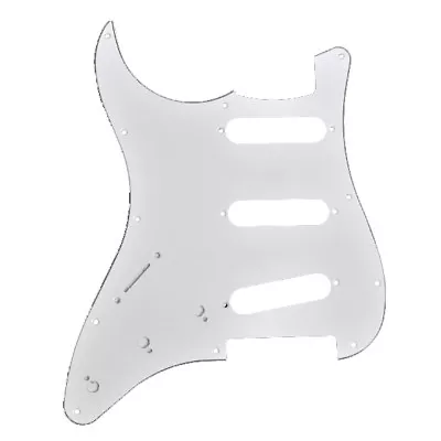 Left Hand Guitar Pickguard 3Ply For Fender Stratocaster SSS Replacement • $21.45