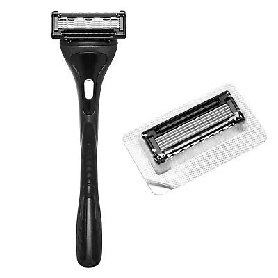 King Of Shaves Men's 5-Blade Shaving Razor With Precision Trimmer And Blades • £12.50