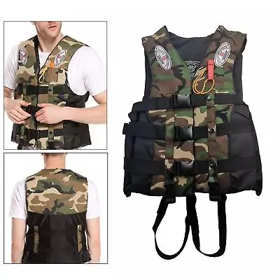 $16.69 • Buy Adults Kids Unisex Life Floatation Vest Kayak Fishing Jacket Preserver
