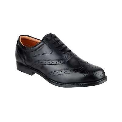 £33.80 • Buy Amblers Lace Mens Shoes Liverpool Oxford Brogue Black Non Safety
