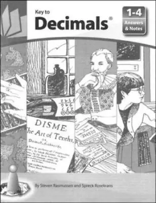 £8.11 • Buy Key To Decimals, Books 1-4, Answers And Notes By N/A McGraw Hill