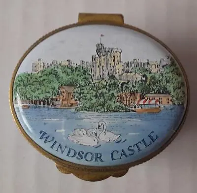 $3.65 • Buy Crummles Enamel Box - Windsor Castle