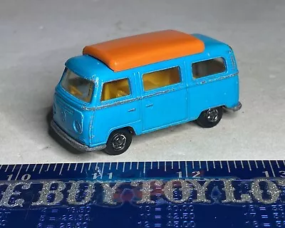 Vintage Matchbox Lesney- Volkswagen VW Camper RV Dormobile #23 - Sky Blue - 1970 • $14.95