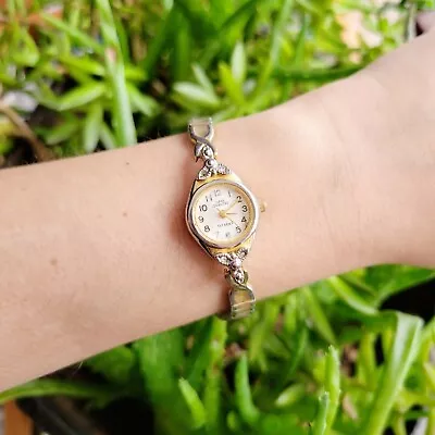 Vintage Sarah Coventry Dainty Stretch Watch • $34.99