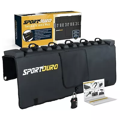 $129.95 • Buy Tailgate Bike Pads For Ute - Premium 5-Bike Rack, Blanket Mat Carrier Protector
