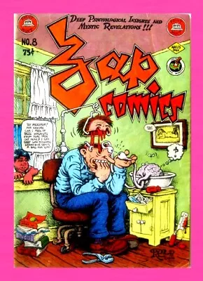 Zap Comics #8 1st Printing 1975 Robert Crumb Others Underground Comic  • $32.24