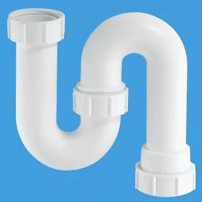 McAlpine SD10 1½  75mm Water Seal Tubular Swivel 'S' Trap With Multifit Outlet • £4.99