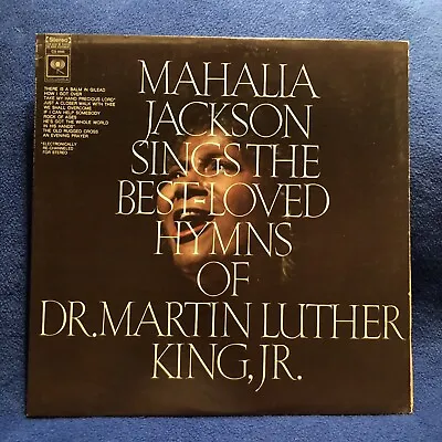 MAHALIA JACKSON - Sings The Best-Loved Hymns Of Dr Martin Luther King - Vinyl LP • $25