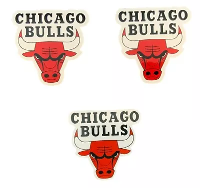 3PCS Chicago Bulls Basketball NBA Stickers 2.5” Team Logo FREE SHIPPING • $9.95