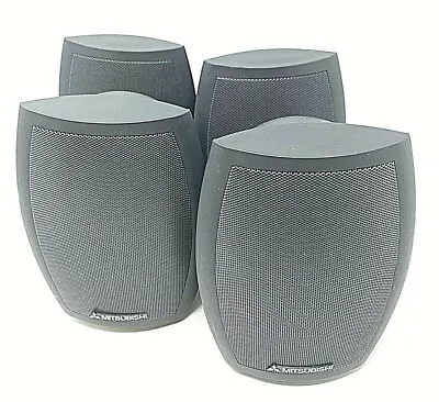 $80 • Buy Set Of 4 FRONT Mitsubishi 60 Watt Surround Sound Speakers, M-FR100/M-S100 